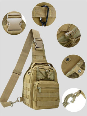 Planet Gates Men Women Military Bag Tactical Chest Bags Unisex Fashion Camouflage HandBags Cool Camping Hiking Travel Shoulder Bags