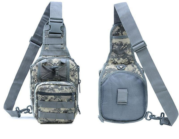 Planet Gates Men Women Military Bag Tactical Chest Bags Unisex Fashion Camouflage HandBags Cool Camping Hiking Travel Shoulder Bags