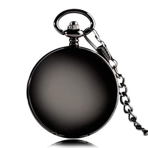 Planet Gates Men Women Pocket Watch Double Hunter Design Mechanical Hand Winding Fob Watches Casual Pendant Gift