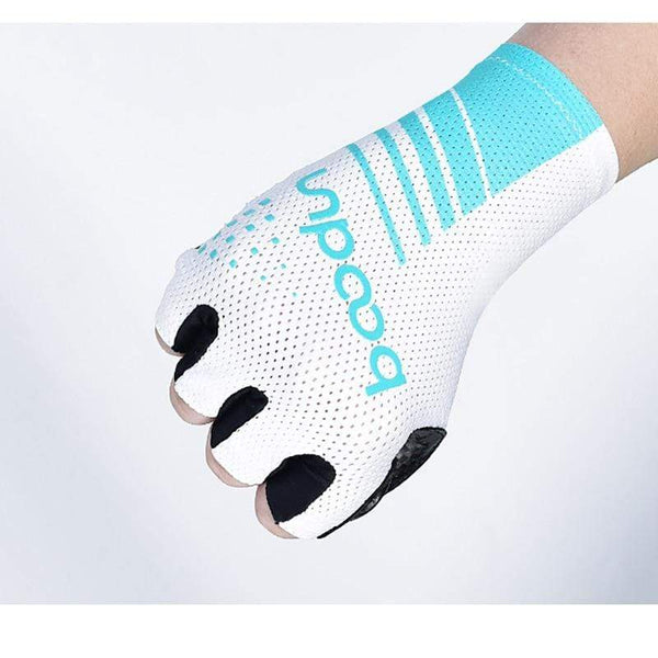 Planet Gates Men Women Road Bike Glove Cycling Gloves Half Finger Anti-slip Shockproof Gel Padded Bicycle Mittens Racing Gloves