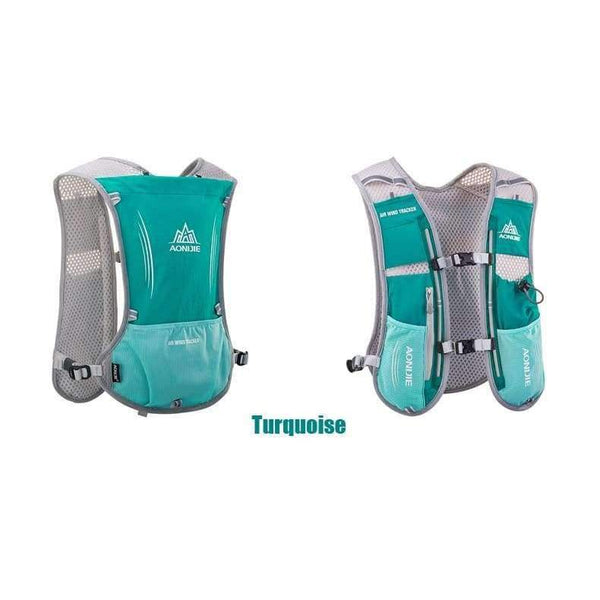 Planet Gates Men Women Running Backpack Outdoor Sports Trail Racing Hiking Marathon Fitness Hydration Vest Pack 1.5L Bag 500ml Kettle