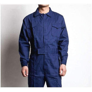 Planet Gates Men Work Overalls Long Sleeve Working Coveralls Comfortable Cotton Labor Uniforms Workwear Repairman Auto Repair Plus Size M-4XL