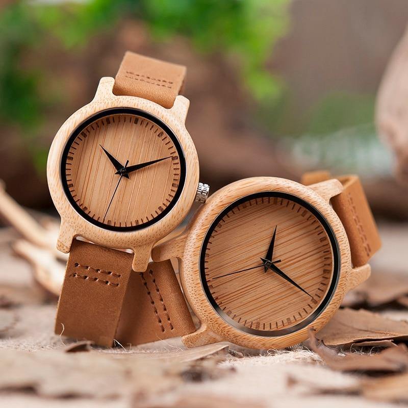 Planet Gates Men44mm / Spain Lovers Minimalist Watches Men Wooden Women relojes para mujer Quartz Movement Wrsitwatch Ladies Handcrafted Wood