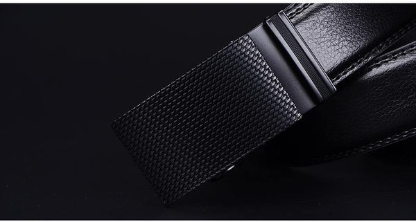 Planet Gates Mens belt luxury high quality cow genuine leather belts for men automatic buckle fashion waist male free shipping