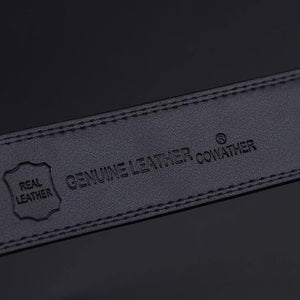 Planet Gates Mens belt luxury high quality cow genuine leather belts for men automatic buckle fashion waist male free shipping