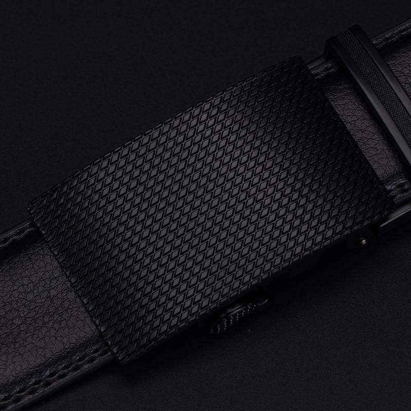 Planet Gates Mens belt luxury high quality cow genuine leather belts for men automatic buckle fashion waist male free shipping