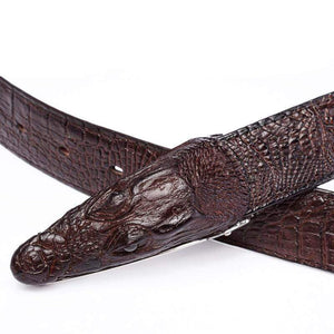 Planet Gates Mens Belts Luxury cow Leather Designer Belt Men High Quality Luxury Crocodile Cinturones Hombre