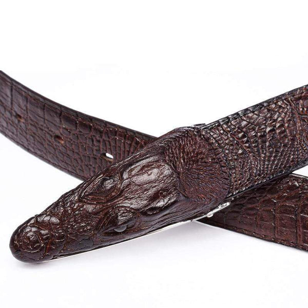 Planet Gates Mens Belts Luxury cow Leather Designer Belt Men High Quality Luxury Crocodile Cinturones Hombre
