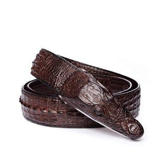 Planet Gates Mens Belts Luxury cow Leather Designer Belt Men High Quality Luxury Crocodile Cinturones Hombre