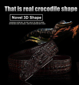Planet Gates Mens Belts Luxury cow Leather Designer Belt Men High Quality Luxury Crocodile Cinturones Hombre