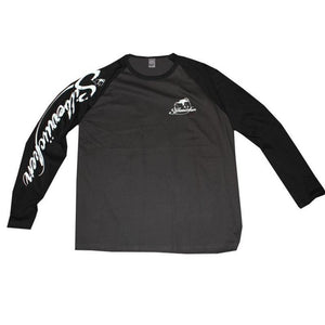 Mens Casual Fashion Cotton T-shirt Man Gyms Fitness Jogger Workout Loose Long Sleeve T Shirt Male Patchwork Tees Tops Apparel