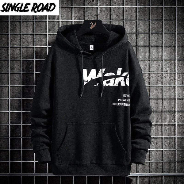 Planet Gates Mens Hoodies Men 2021 Spring Print Sweatshirt Japanese Streetwear Harajuku Hip Hop Black Hoodie Men Sweatshirts