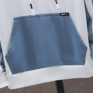 Planet Gates Mens Hoodies Men  Spring Patchwork Sweatshirt Japanese Streetwear Harajuku Hip Hop Oversized Yellow Hoodie Men