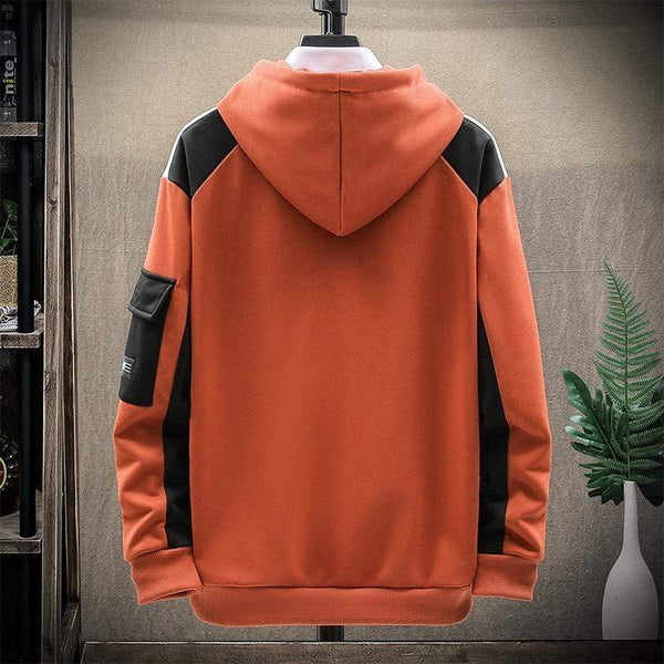 Planet Gates Mens Hoodies Men  Spring Patchwork Sweatshirt Japanese Streetwear Harajuku Hip Hop Oversized Yellow Hoodie Men