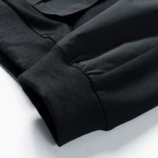 Planet Gates Mens Hoodies Men  Spring Side Pockets Hip Hop Sweatshirt Japanese Streetwear Oversized Black Hoodie Men Plus Size