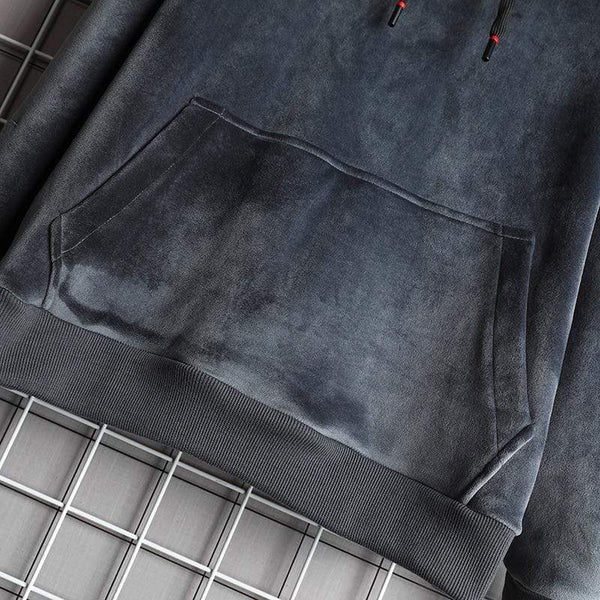 Planet Gates Mens Hoodies Men  Winter Velvet Sweatshirt Japanese Streetwear Harajuku Oversized Black Hoodie Men Sweatshirts