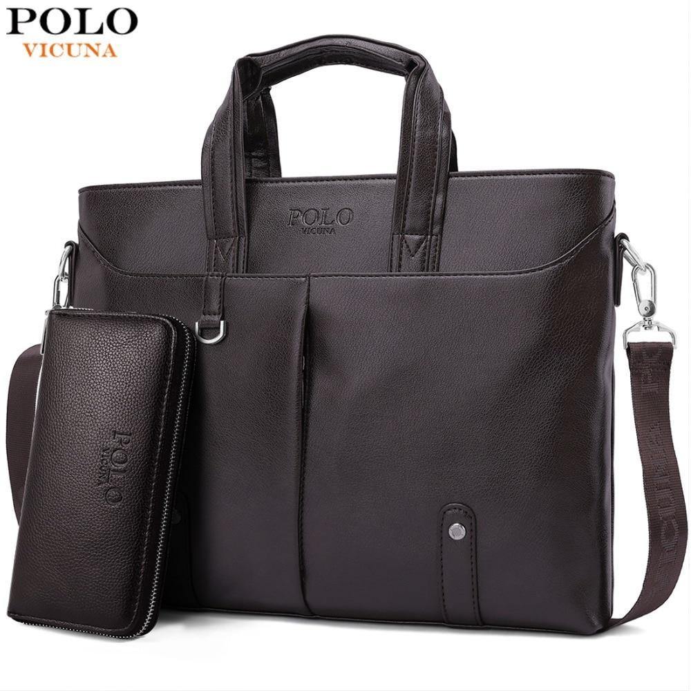 Planet Gates Mens Leather Briefcase Bag Solid Large Business Man Bag Laptop Handbag pasta executiva masculino