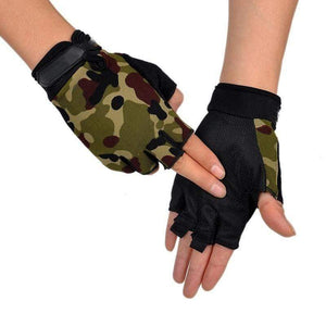 Planet Gates Mens Lightweight Breathable Tactical Gloves Riding Non-Slip Wearable Full Finger and Half Finger Military Gloves Dropshipping