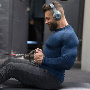 Mens Long Sleeve Quick Dry T-shirt Gyms Fitness Bodybuilding Skinny Elasticity T Shirt Male Jogger Tees Tops Crossfit Clothing