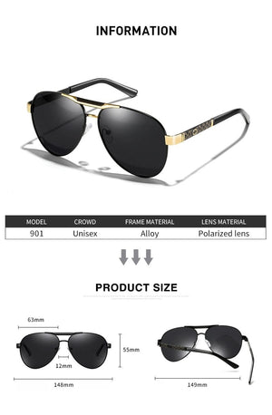 Planet Gates Mens Polarized Sunglasses for Sports Outdoor Driving Polaroid Sunglasses Men Pilot Metal Frame Sun Glasses Gafas De