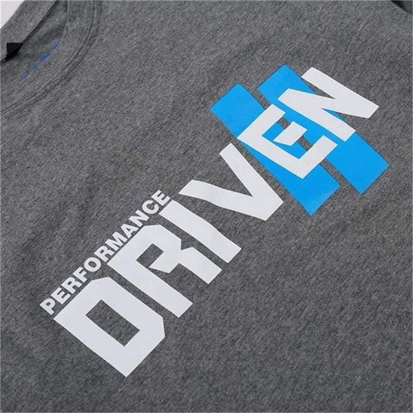 Mens Short Sleeve Cotton T-shirt Male Casual Fashion Printed T Shirt Gyms Fitness Bodybuilding Workout Brand Tees Tops Apparel