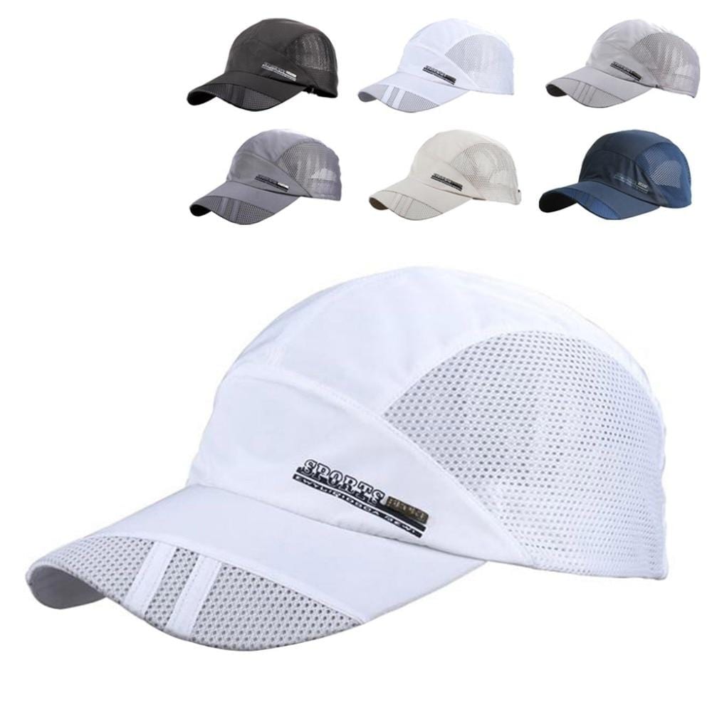 Planet Gates Mens Summer Outdoor Sport Baseball Hat Running Visor Cap Hot Popular New Cool Quick Dry Mesh Cap 6 Colors