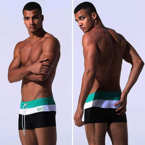 Planet Gates Mens Swim Briefs High Quality Men's Swimming Shorts Beachwear Sport Man Swimwear Summer Holiday Surf Mens Swimsuit