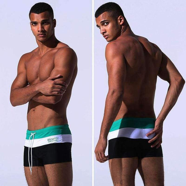 Planet Gates Mens Swim Briefs High Quality Men's Swimming Shorts Beachwear Sport Man Swimwear Summer Holiday Surf Mens Swimsuit