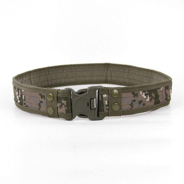 Mens Tactical Belt Military Nylon Belt Outdoor Multifunctional Training Belt High Quality Camouflage Waist Strap