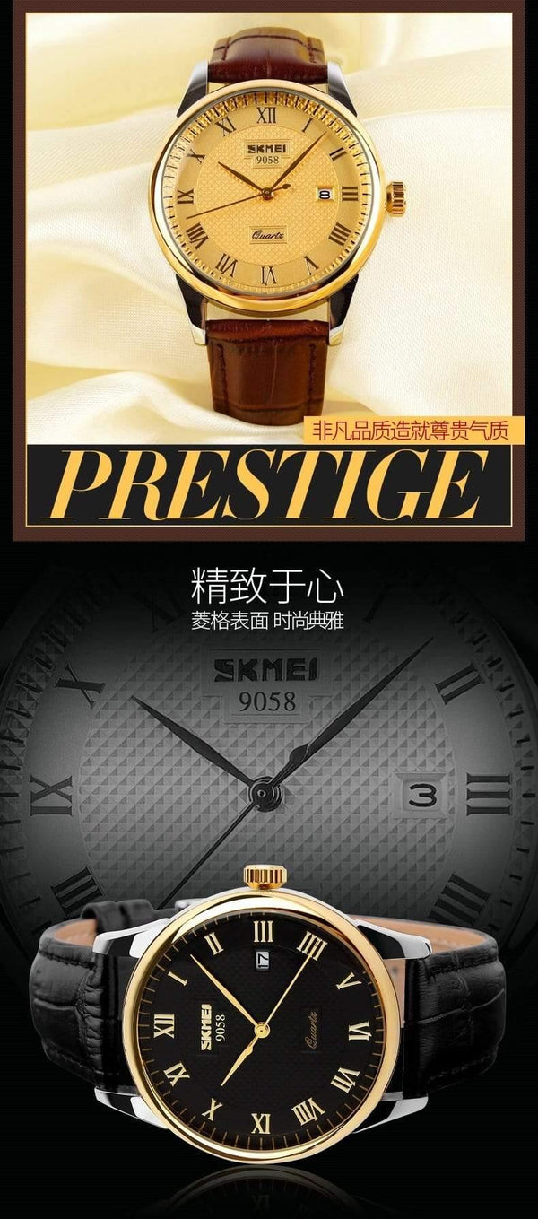 Planet Gates Mens Watches Top Brand Luxury Quartz Watch Skmei Fashion Casual Business Wristwatches Waterproof Male Watch Relogio Masculino