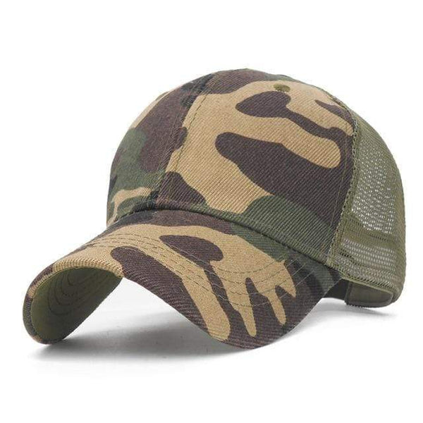 Planet Gates Mesh Camo 1 / 56cm to 60cm Men Baseball Caps Army Tactical Camouflage Cap Outdoor Jungle Hunting Snapback Hat For Women Bone Dad Hat