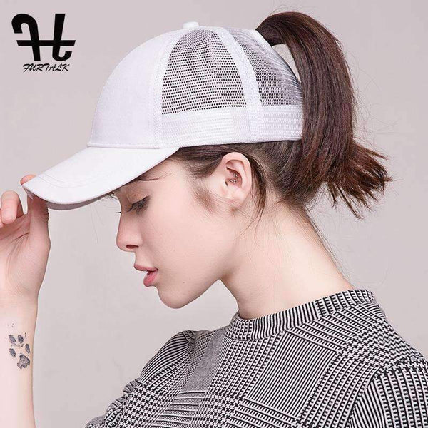 Planet Gates mesh white / China / One Size, >8Y FURTALK 2018 Fashion Baseball Caps Women Summer Sport Cap Messy Ponytail  Outdoor Sunscreen Hat Nylon Fastener Tape Caps