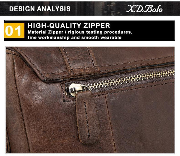 Planet Gates Messenger Bag Men Genuine Leather Men's Shoulder Bags Cowhide Casual Crossbody Bags Crazy Horse Men Bag for Male