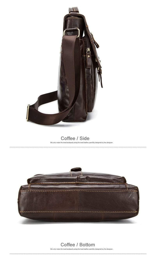 Planet Gates Messenger Bag Men Leather Shoulder Bag Male Genuine Leather Crossbody Bags for Men top-handle Men's Bags Hasp male handbags