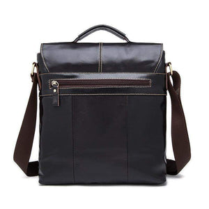 Planet Gates Messenger Bag Men Leather Shoulder Bag Male Genuine Leather Crossbody Bags for Men top-handle Men's Bags Hasp male handbags