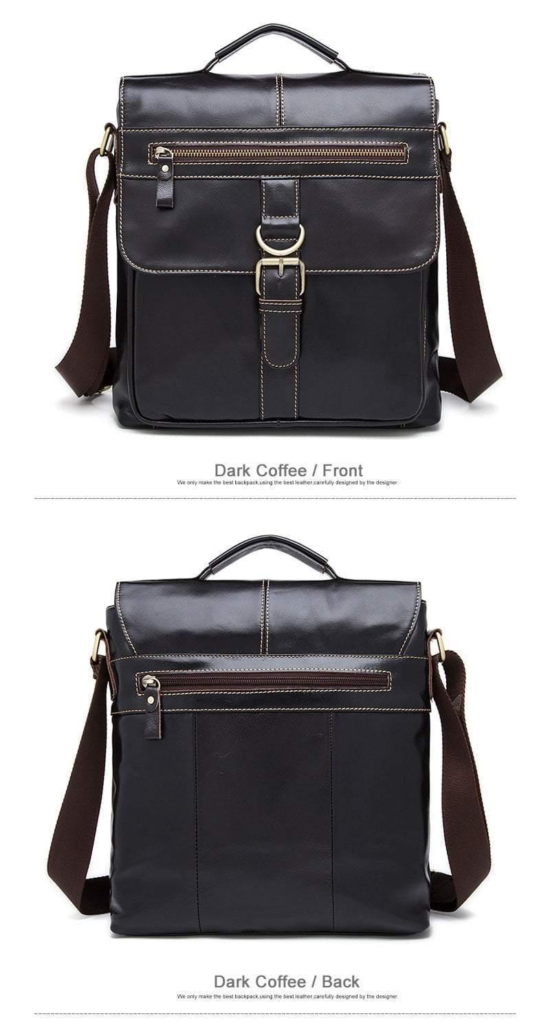 Planet Gates Messenger Bag Men Leather Shoulder Bag Male Genuine Leather Crossbody Bags for Men top-handle Men's Bags Hasp male handbags