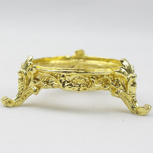 Planet Gates metal base New Popular Metal Golden Base Stand for Crystal Ball Crystal Stone Diamond Display