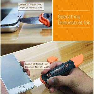Planet Gates Metal Blade Mobile Phone Repair Opening Pry Safe Disassemble Tool for iPhone iPad Samsung Laptop Tablet PC
