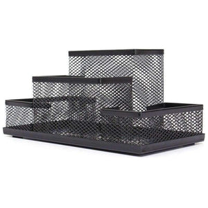 Planet Gates Metal Combination Desktop Study Storage Office Organizer Supplies Desk Accessories Stand for Pens Pencils Holder Gifts