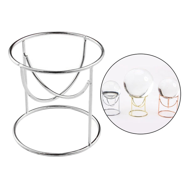 Planet Gates Metal Display Stand for Crystal Glass Lens Ball Divination Photography  Base  Sphere Globe Holder