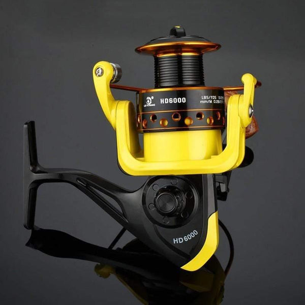 Planet Gates Metal Fishing Reel Spinning Reel metal spool 500 1000 2000 3000 4000 5000 6000 7000 12BB Ratio 5.2:1 Fishing Tackle