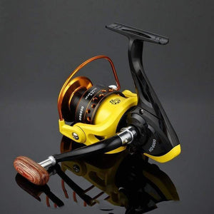 Planet Gates Metal Fishing Reel Spinning Reel metal spool 500 1000 2000 3000 4000 5000 6000 7000 12BB Ratio 5.2:1 Fishing Tackle