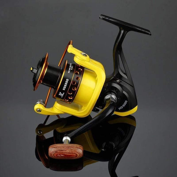 Planet Gates Metal Fishing Reel Spinning Reel metal spool 500 1000 2000 3000 4000 5000 6000 7000 12BB Ratio 5.2:1 Fishing Tackle