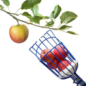 Planet Gates Metal Fruit Picker Practical Multi-functional Classic Texture Gardening Apples Pears Peaches Oranges Fruits Garden Tools
