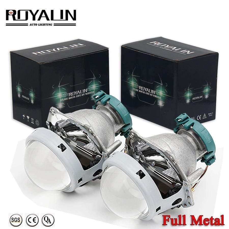 Planet Gates Metal Hella 3R G5 Bi Xenon Headlights Lens D2S Lights Projector Universal Car Lamp D1S D2H D3S D4S Bulbs Motors Retrofit