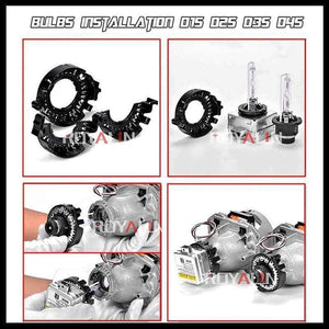 Planet Gates Metal Hella 3R G5 Bi Xenon Headlights Lens D2S Lights Projector Universal Car Lamp D1S D2H D3S D4S Bulbs Motors Retrofit