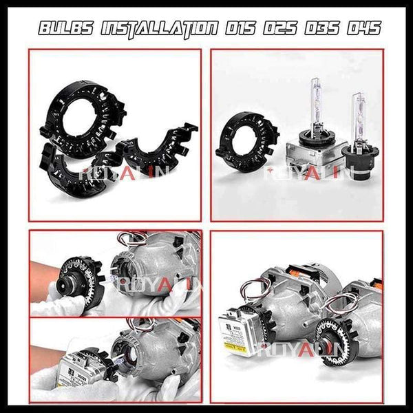 Planet Gates Metal Hella 3R G5 Bi Xenon Headlights Lens D2S Lights Projector Universal Car Lamp D1S D2H D3S D4S Bulbs Motors Retrofit