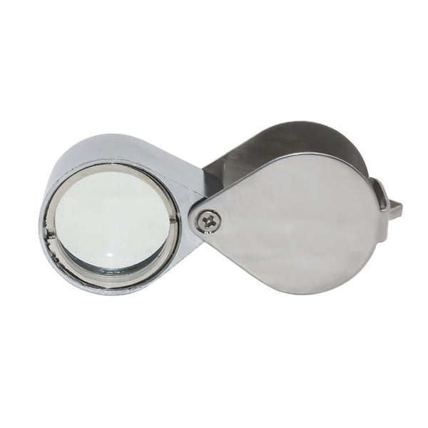 Planet Gates Metal Jewelry Magnifying Glass Jewelers Eye Tool Jewellery Folding Loupe Glass Lens Magnifying Triplet Glass Jewelry Diamond