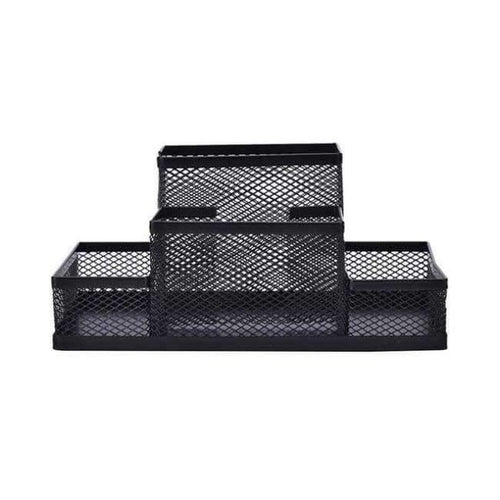 Planet Gates Metal Mesh Pen Holder Cube Stand Combination Desk Desktop Accessories Stationery Organizer Pen Pencil Office Supplies