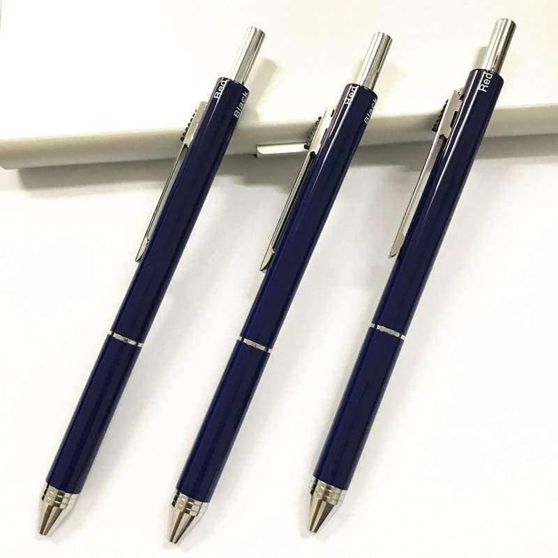 Planet Gates Metal pencil 0.5mm Roller Ball Pen Luxury Ballpoint Pen for Business Writing Gift Office School Supplies blue Black Ink Refills